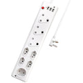 8-Way Multi-Plug Power Extension with 3 USB-A Ports and Overload Protection.
Smart Life Lighting & Electrical