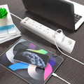 8-Way Multi-Plug Power Extension with 3 USB-A Ports and Overload Protection.
Smart Life Lighting & Electrical