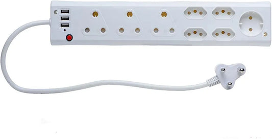 8-Way Multi-Plug Power Extension with 3 USB-A Ports and Overload Protection.
Smart Life Lighting & Electrical