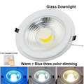 Modern 12W Glass COB Color Changing Downlight. - Mr.Smart SA's Best Online Shopping Store