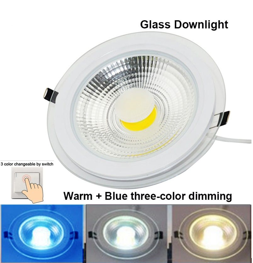 Modern 12W Glass COB Color Changing Downlight. - Mr.Smart SA's Best Online Shopping Store