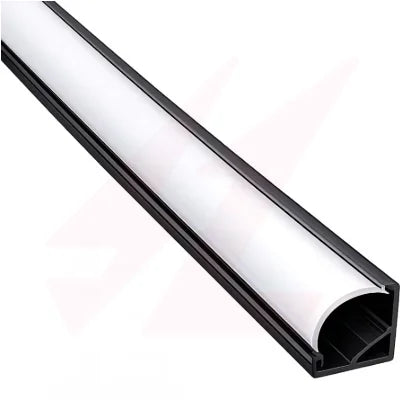 16x16mm 90 Degree Corner Black LED Aluminum Profile Channel with Frosted Diffuser.
Smart Life Lighting & Electrical		