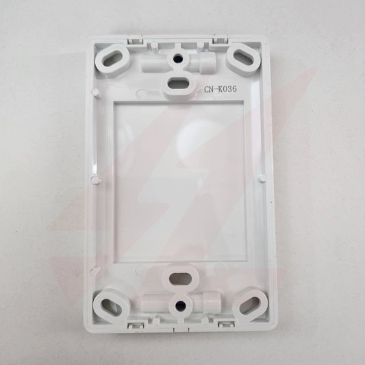 White Modern Blank Cover Plate 4×2.
Smart Life Lighting & Electrical		