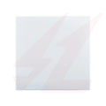 White 4x4 blank electrical cover modern wall plate.
Smart Life Lighting & Electrical	