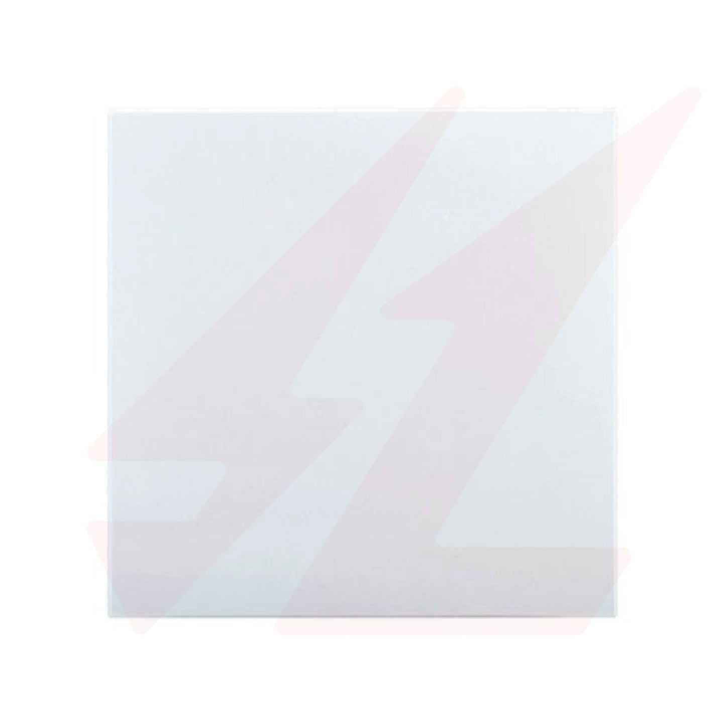 White 4x4 blank electrical cover modern wall plate.
Smart Life Lighting & Electrical	