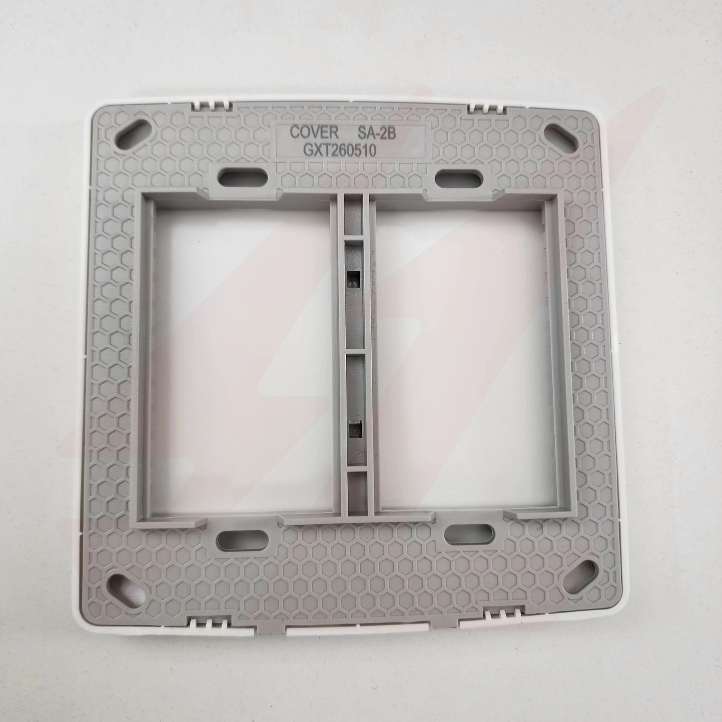 White 4x4 blank electrical cover modern wall plate.
Smart Life Lighting & Electrical	