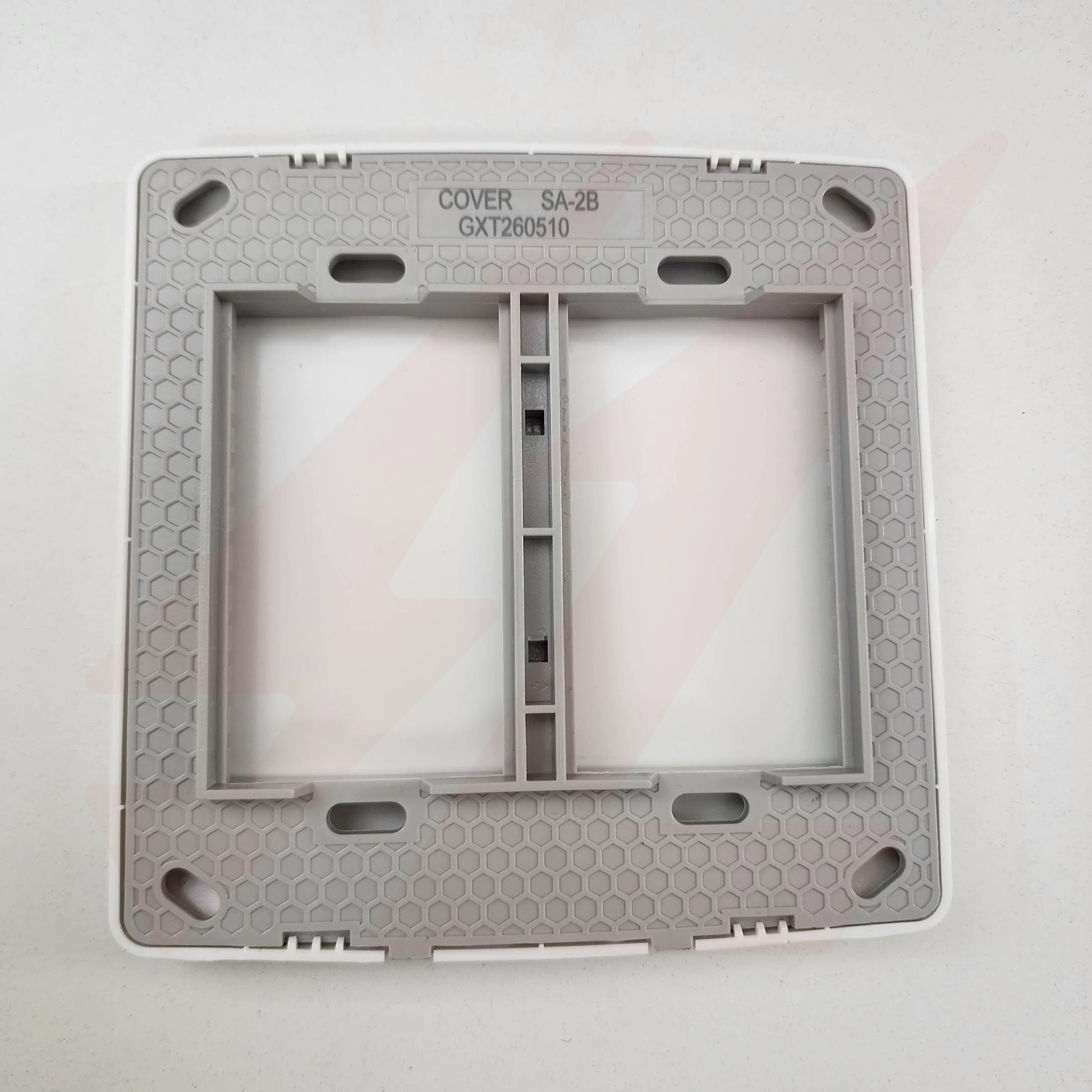 White 4x4 blank electrical cover modern wall plate.
Smart Life Lighting & Electrical	