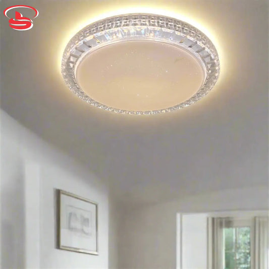 Crystal-Cut Border LED Ceiling Light | CE013