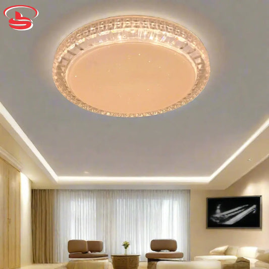 Crystal-Cut Border LED Ceiling Light | CE013