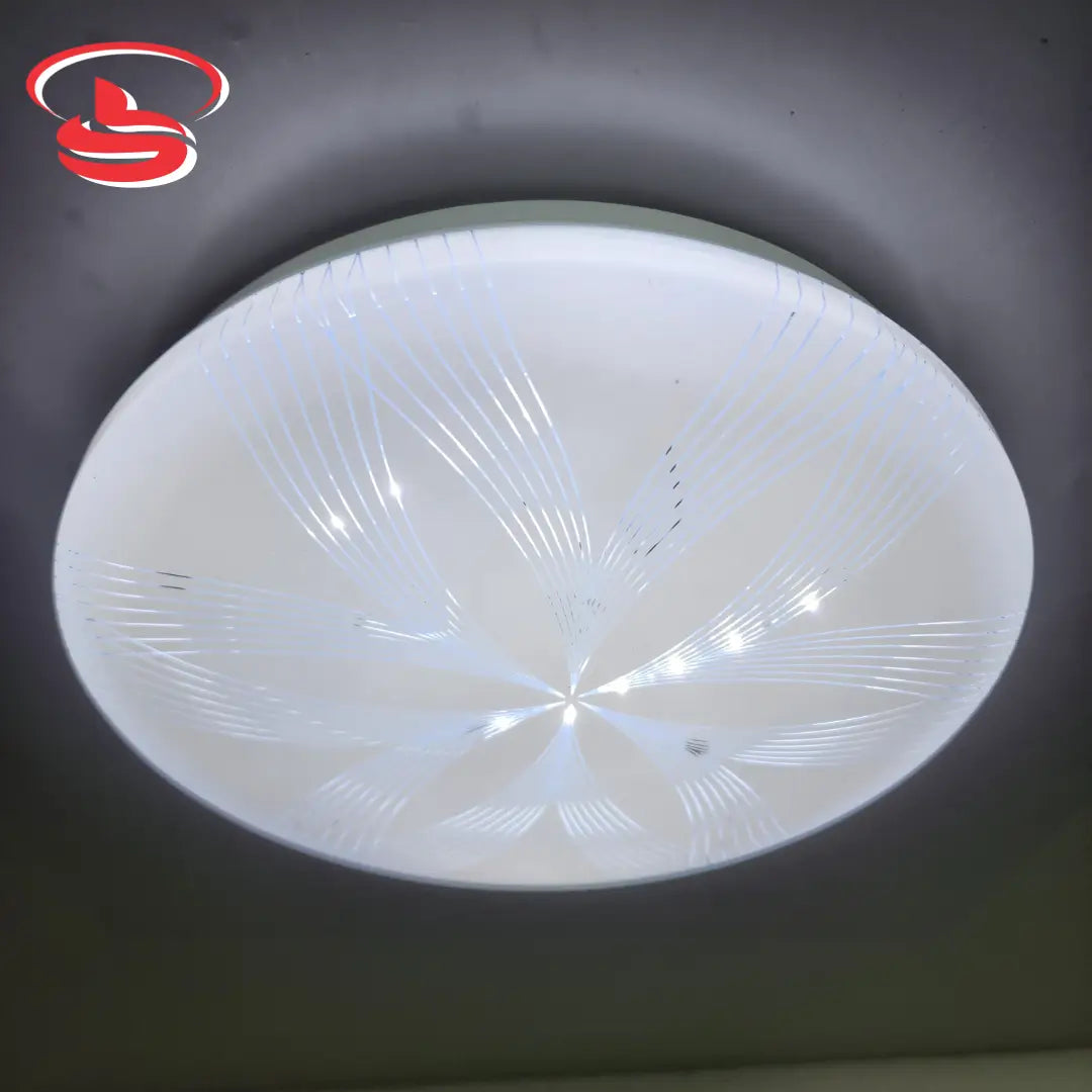 CE-106 30w LED Ceiling Light  Decorative Round Fixture with Flowing Wave Pattern for Stylish South African Homes.
Smart Life Lighting & Electrical