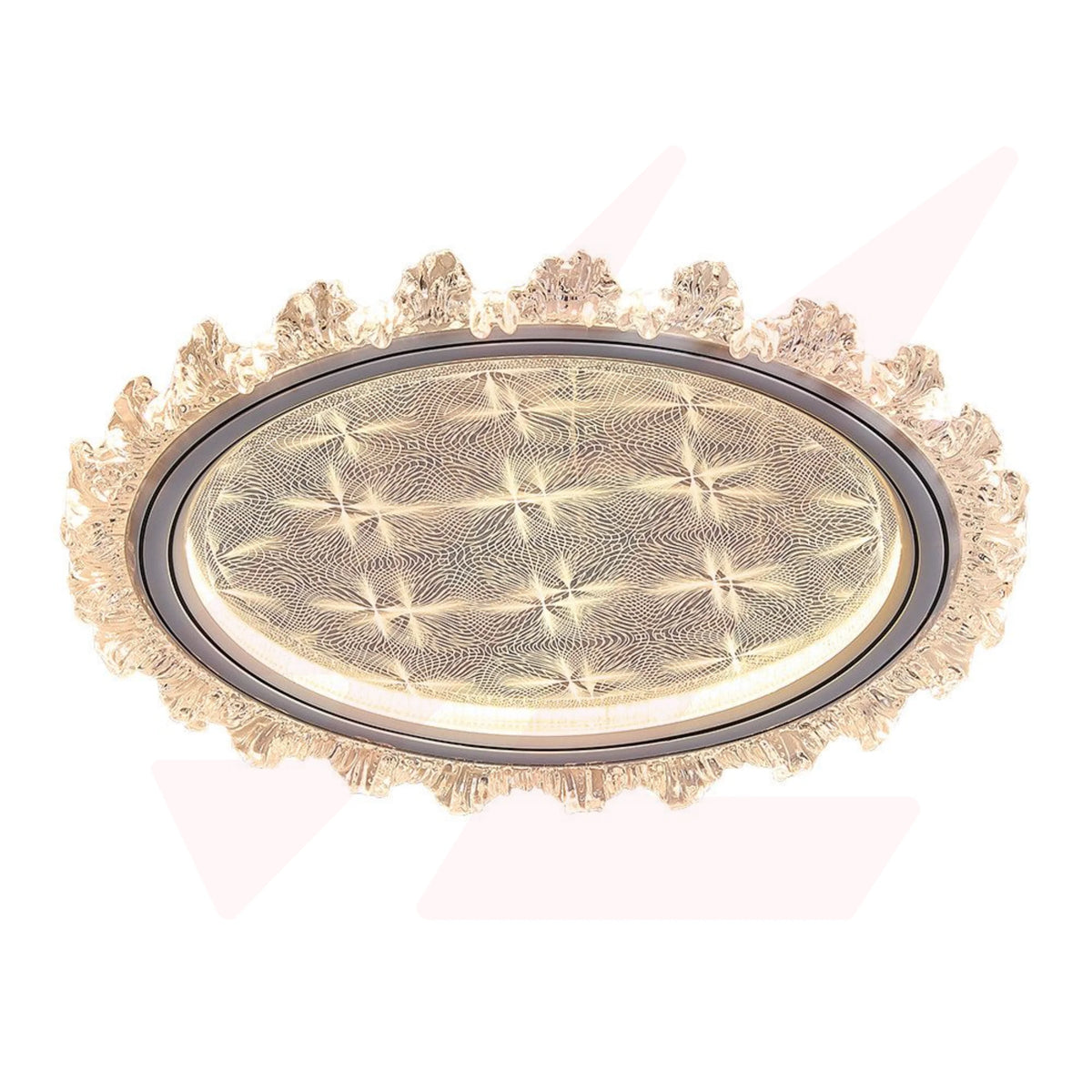50cm Crystal Design Smart LED Ceiling Light 104W with Remote App Control and Adjustable Colour Temperature.
Smart Life Lighting & Electrical