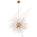 Crystal Fireworks Shape Pendant Light with Clear K9 Crystals and 8 G9 LED Bulbs.
Smart Life Lighting & Electrical