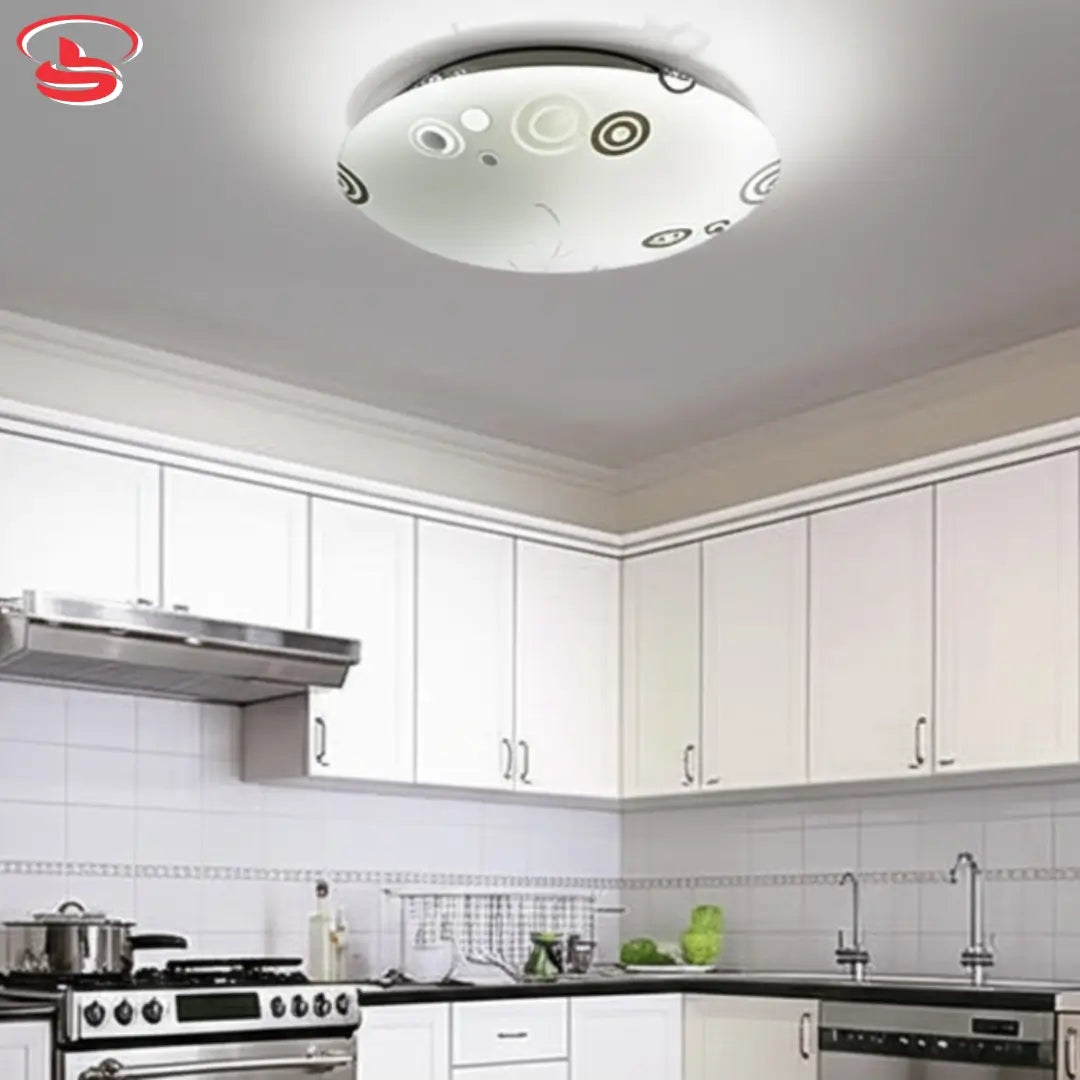 Deco Bloom Glass Ceiling Light with Floral and Swirl Design – modern frosted glass ceiling fixture with optional globes for South African homes.
Smart Life Lighting & Electrical