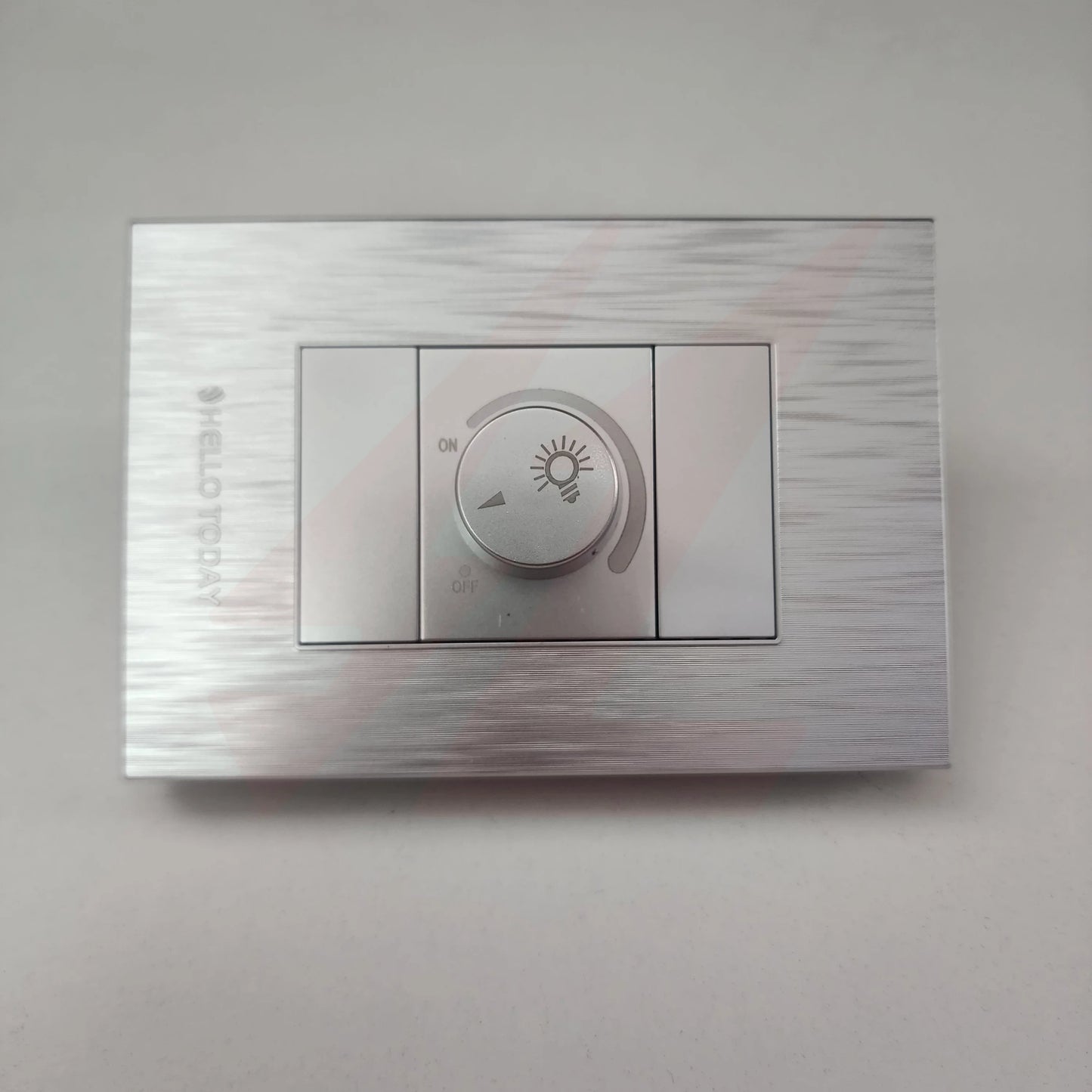 2×4 silver dimmer switch for adjustable lighting control.
Smart Life Lighting & Electrical	