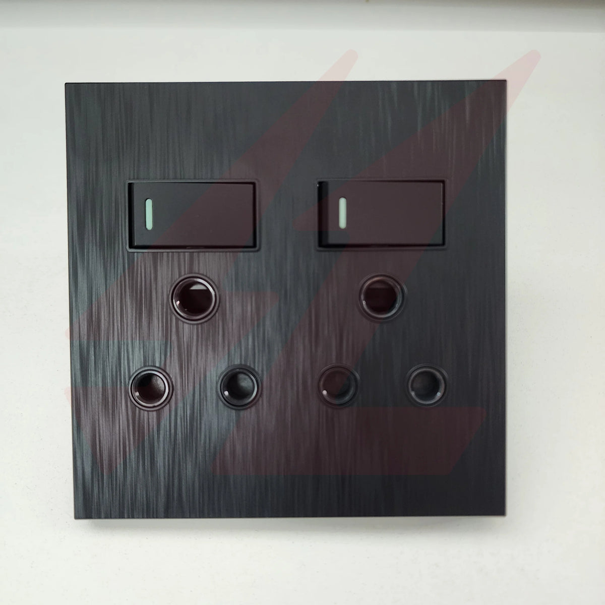 Double Socket Plug 4×4 – Black.
Smart Life Lighting & Electrical		