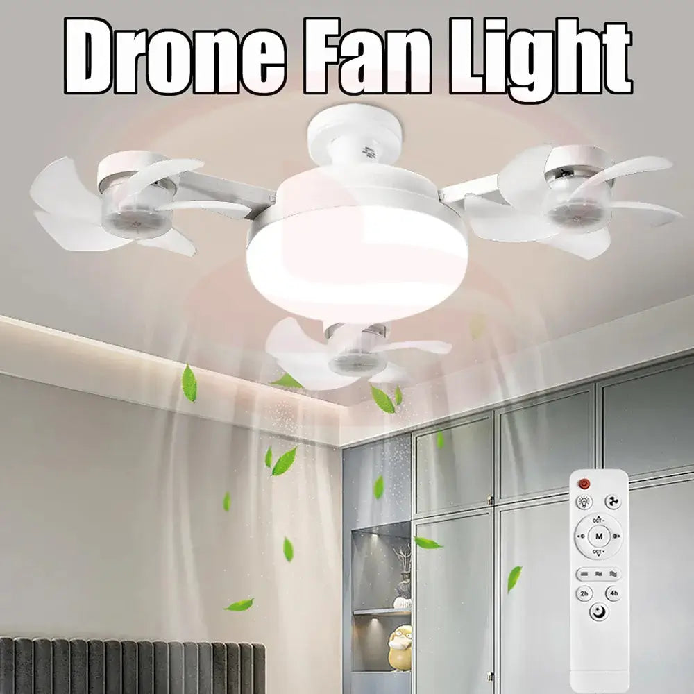 Drone fan with LED light and remote control – 3 Color Changing Modern Ceiling Fan
Smart Life Lighting & Electrical