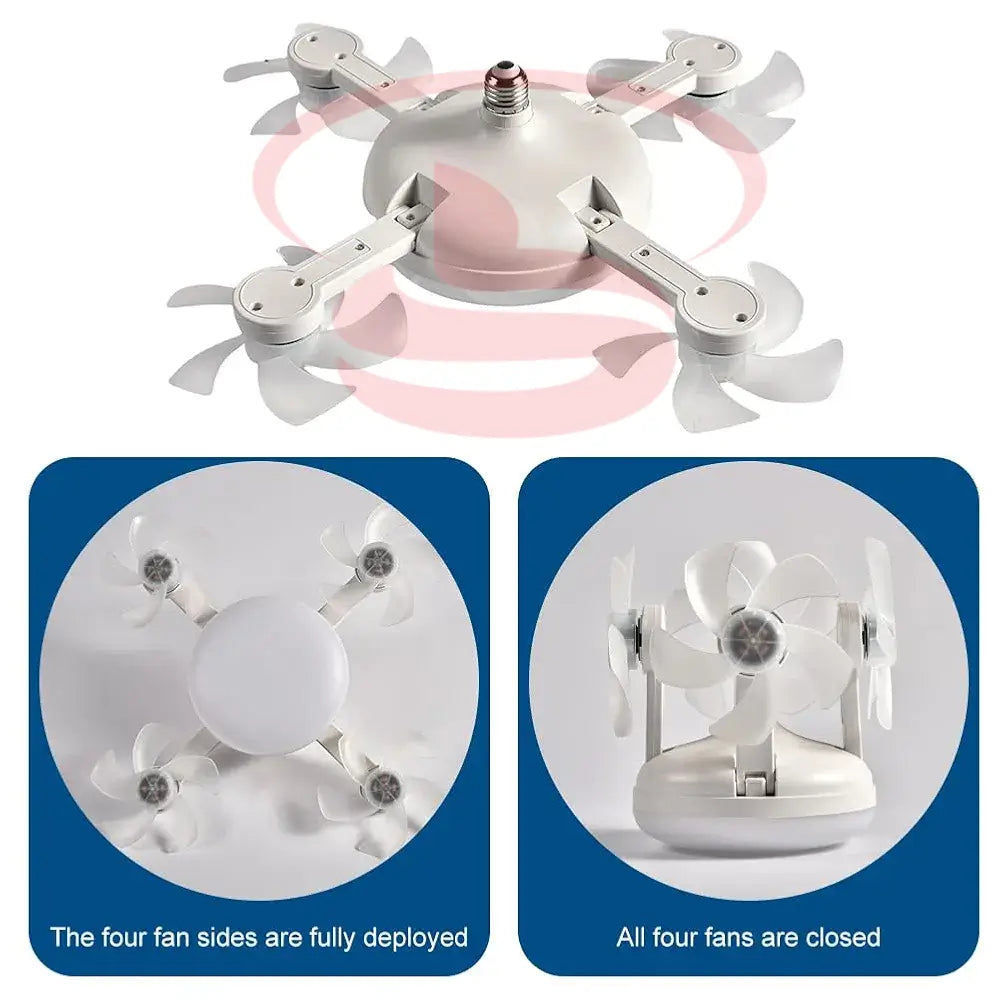 Drone fan with LED light and remote control – 3 Color Changing Modern Ceiling Fan
Smart Life Lighting & Electrical
