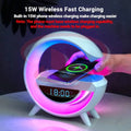 G Shape LED Lamp with Clock, Bluetooth Speaker, FM Radio, USB, Micro SD and Wireless Charging – Multi-Functional Smart Lamp.
Smart Life Lighting & Electrical
