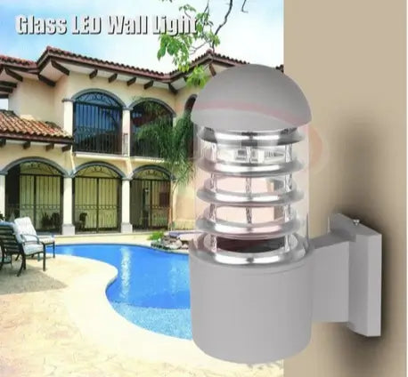 Dome-top outdoor wall lamp with layered glass design for modern garden, gate, and pathway lighting.
Smart Life Lighting & Electrical