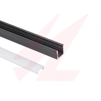 17×15mm LED Aluminum Profile Channel Silver and Black with Diffuser Cover.
Smart Life Lighting & Electrical		