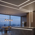 17x7mm Black LED Aluminum Profile Channel with Frosted Diffuser for LED Strip Lights.
Smart Life Lighting & Electrical		