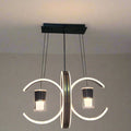 Aluminum acrylic LED pendant Light -9808-3+2. - Mr.Smart SA's Best Online Shopping Store