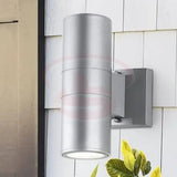 Luxe Cylindra Up & Down Silver Wall Lamp – GU10 Outdoor Fixture
Smart Life Lighting & Electrical