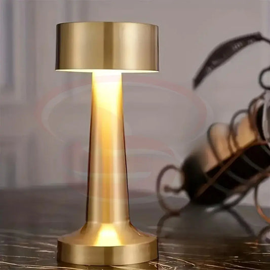 Luxury golden rechargeable LED touch lamp with Type-C charging, 3 dimmable colour modes – warm white, cool white, crystal white – modern home and restaurant lighting South Africa.
Smart Life Lighting & Electrical