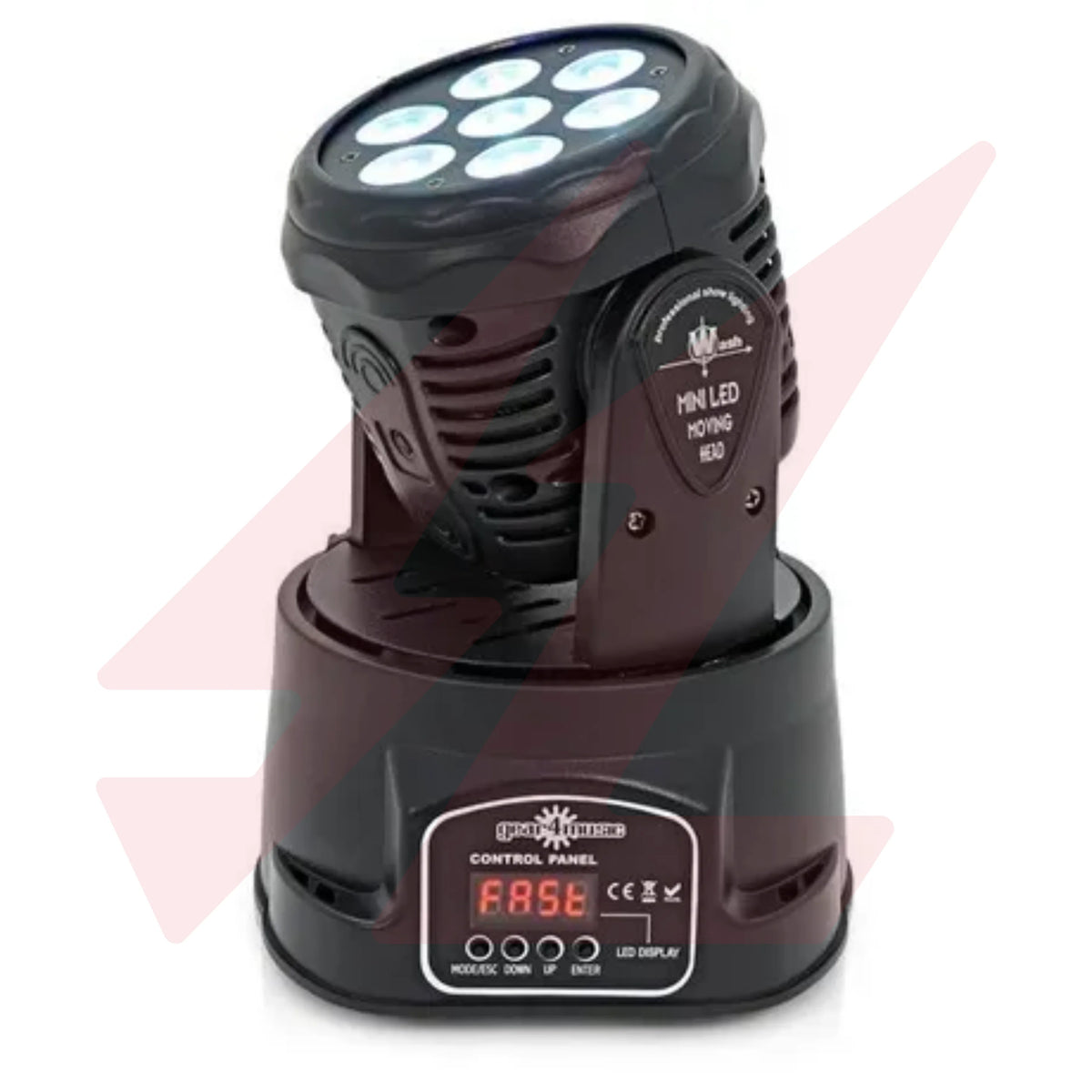 Mini-7 LED RGB Moving Head Party Light 150W with DMX512 Control.
Smart Life Lighting & Electrical