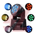 Mini-7 LED RGB Moving Head Party Light 150W with DMX512 Control.
Smart Life Lighting & Electrical