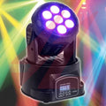 Mini-7 LED RGB Moving Head Party Light 150W with DMX512 Control.
Smart Life Lighting & Electrical