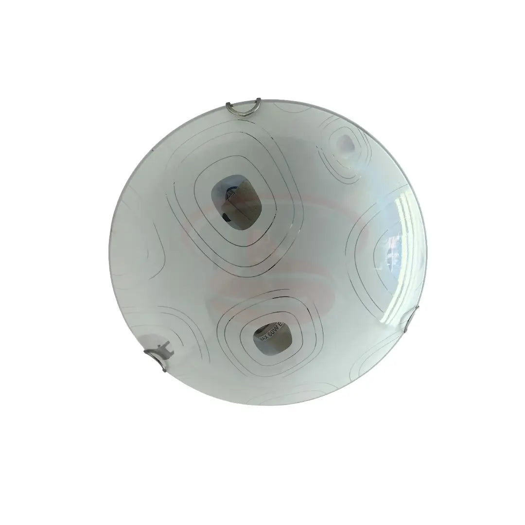 Geometric glass ceiling light with flush mount design, available with or without LED bulbs for modern indoor lighting.
Smart Life Lighting & Electrical