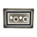 A stylish and contemporary rectangular ceiling LED light featuring three inner circular LED spots, surrounded by dual-layer rectangular glowing frames, perfect for modern interiors.
Smart Life Lighting & Electrical