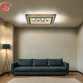 A stylish and contemporary rectangular ceiling LED light featuring three inner circular LED spots, surrounded by dual-layer rectangular glowing frames, perfect for modern interiors.
Smart Life Lighting & Electrical