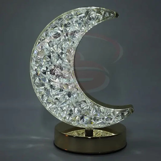 Moon shape crystal touch table lamp – rechargeable with 3 colour modes (Cool White, Crystal White & Warm White)
Smart Life Lighting & Electrical