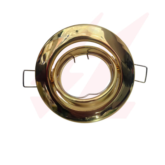Moveable golden GU10 MR16 adjustable downlight fitting for recessed ceiling lighting.
Smart Life Lighting & Electrical
