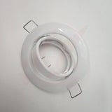 Moveable white GU10 MR16 adjustable downlight fitting for recessed ceiling lighting.
Smart Life Lighting & Electrical