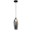 Black smoke glass pendant lamp. - Mr.Smart SA's Best Online Shopping Store