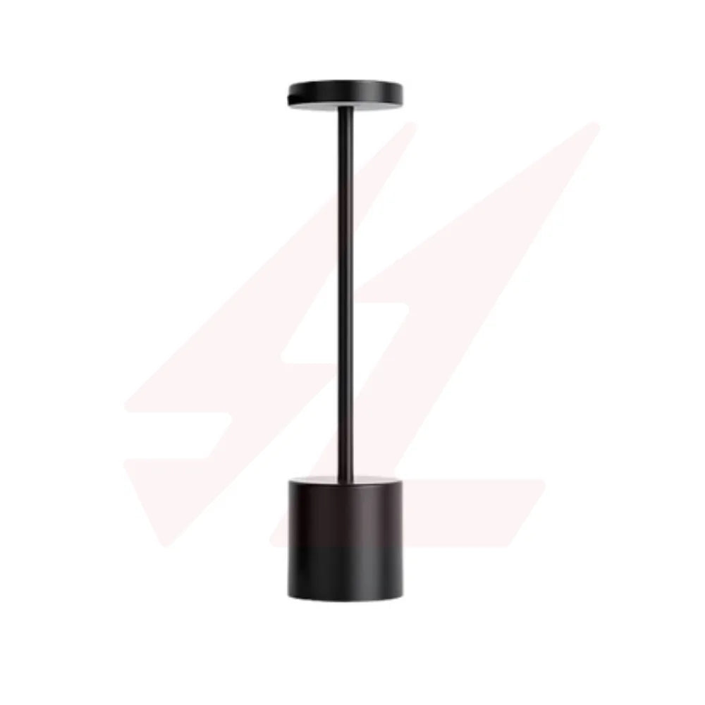 Black portable rechargeable cordless LED table lamp with touch control and adjustable light head.
Smart Life Lighting & Electrical		
