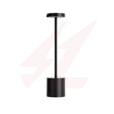 Black portable rechargeable cordless LED table lamp with touch control and adjustable light head.
Smart Life Lighting & Electrical		