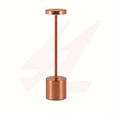 Rose Gold Portable metal rechargeable cordless LED table lamp with touch control and adjustable light colors.
Smart Life Lighting & Electrical