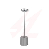 Silver portable rechargeable cordless LED table lamp with touch control and adjustable light head.
Smart Life Lighting & Electrical		