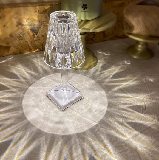 Crystal Touch Table Lamp Rechargeable LED with 7+ colour Changing Modes & Diamond Crystal Design.
Smart Life Lighting & Electrical
