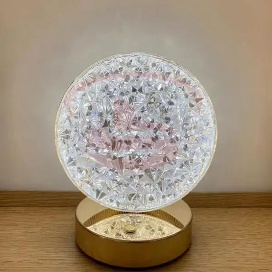 Round shape crystal touch table lamp – rechargeable with 3 colour modes (Cool White, Crystal White & Warm White)
Smart Life Lighting & Electrical