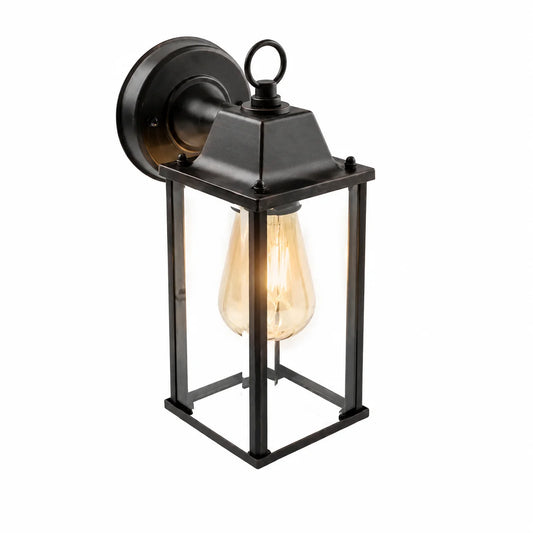 Rustic Frame Vintage Industrial Outdoor Wall Lantern