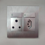 SA/Euro single socket Silver modren Wall Plate design.
Smart Life Lighting & Electrical	