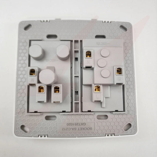 SA/Euro single socket White modren Wall Plate design.
Smart Life Lighting & Electrical	