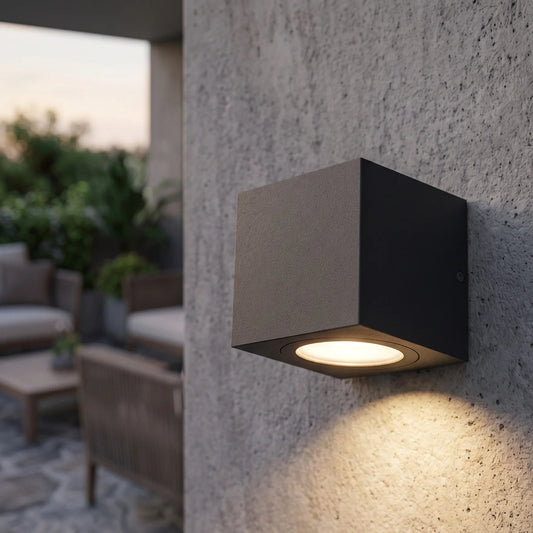 Black GU10 Outdoor Wall Lamp with Downward Light IP54 Waterproof Aluminum Wall Light.
Smart Life Lighting & Electrical	