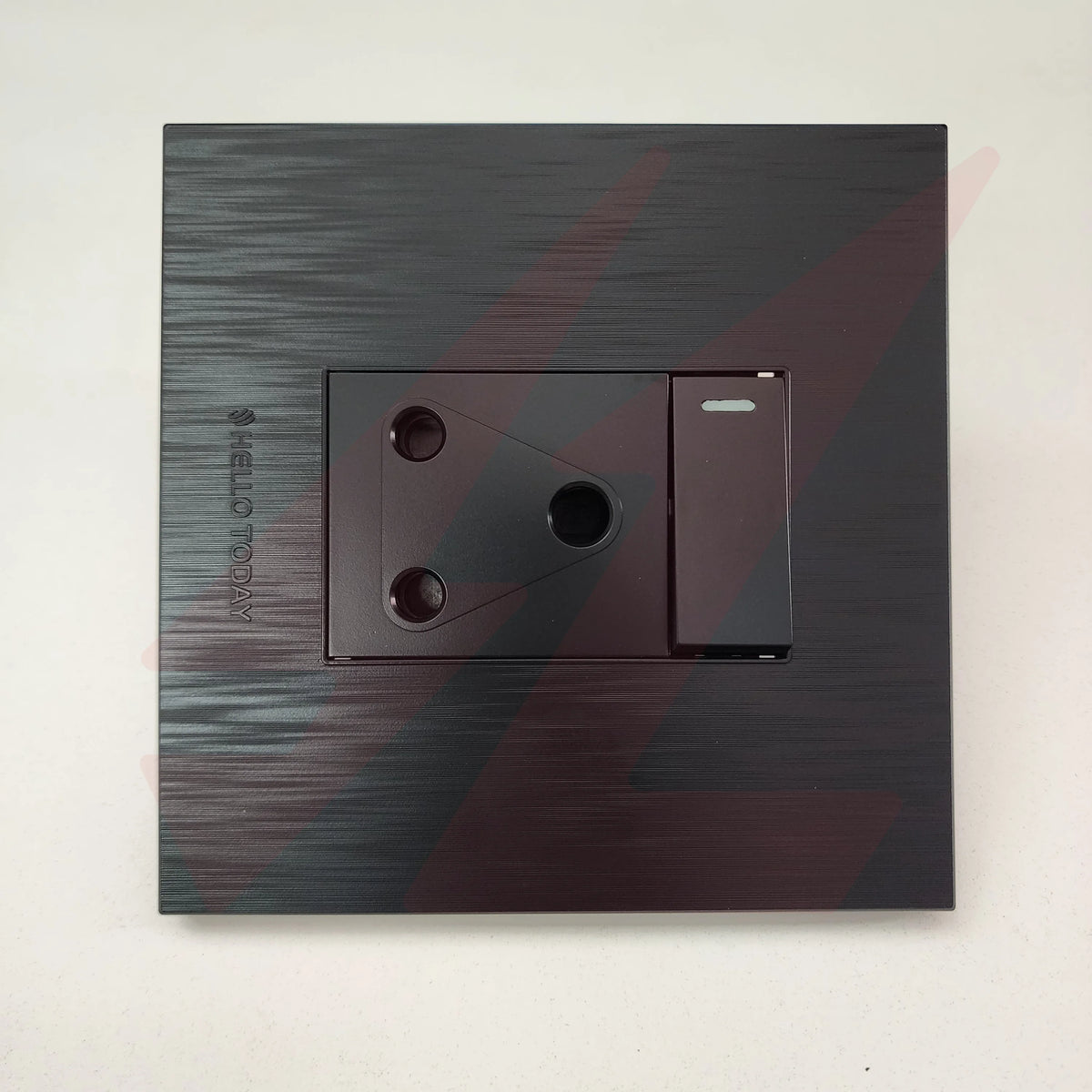 Black Single Socket Plug 4×4 wall socket.
Smart Life Lighting & Electrical		