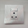 Single Electrical Socket Silver modren Wall Plate design.
Smart Life Lighting & Electrical		